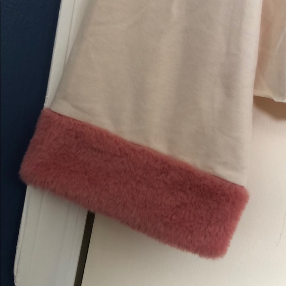 Zara Long Sleeve with Faux Fur Trim - Picture 2 of 3